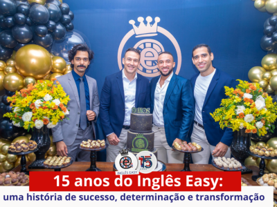 15 anos do Inglês Easy