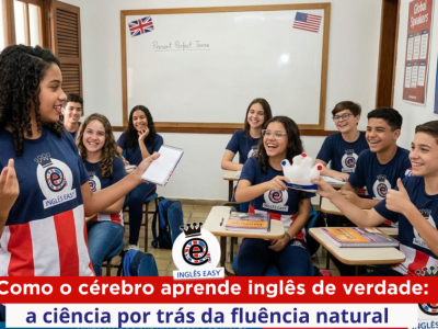 Como o cérebro aprende inglês de verdade: a ciência por trás da fluência natural